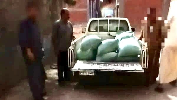 ضبط دقيق بلدي مدعم داخل ماكينة طحين قبل بيعه بالسوق السوداء بالمنوفية