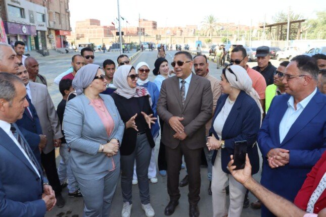محافظ القليوبية يفتتح أعمال تطوير شارعي جمال حمدان بقليوب والحرية بالقناطر الخيرية