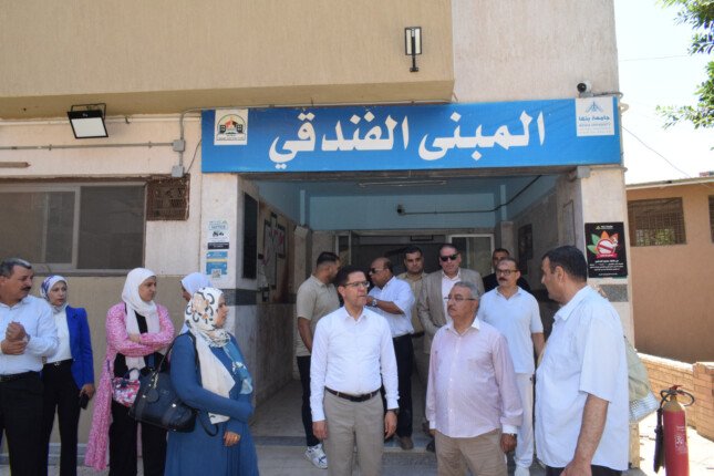 رئيس جامعة بنها: حريصون على تطوير المدن الجامعية لتوفير بيئة إقامة وخدمات متميزة للطلاب