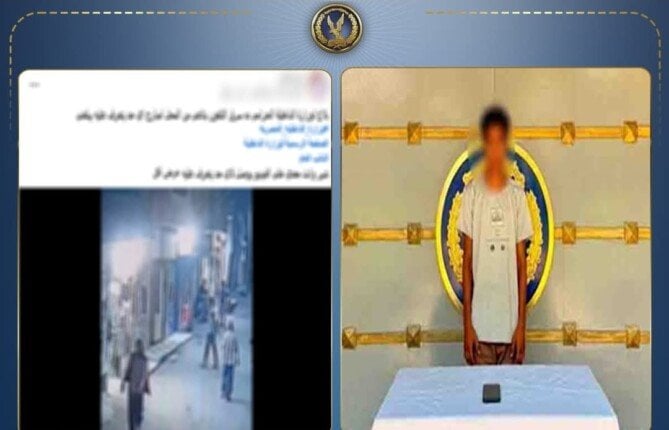 ضبط المتهم بسرقة هاتف من محل في بني سويف