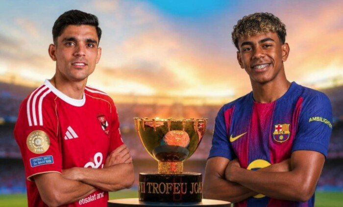 «البارسا لا يرحم».. تاريخ مواجهات الأهلي وبرشلونة قبل صدام كأس خوان جامبر