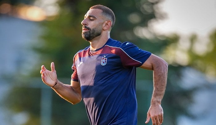 محمد صلاح يستعد لمباراة قاسم باشا بهدف رائع في مران طرابزون سبور «فيديو»