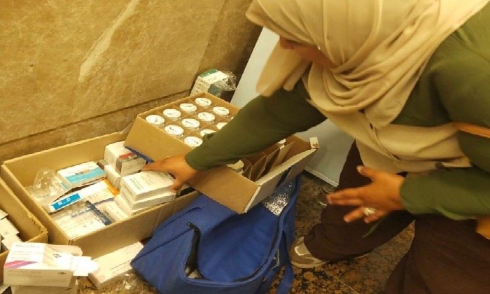 ضبط مخزن أدوية غير مرخص بمركز حقن مجهري ببورسعيد