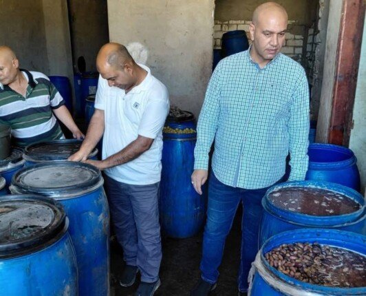 «دود وعفن».. ضبط 3 أطنان مخللات فاسدة بمطروح