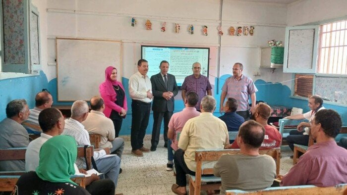 مدير تعليم بني سويف يشهد دورة تدريبية لتحديث مهارات المراجعة الخارجية