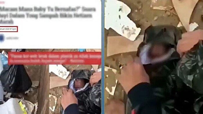 «الداخلية» تكشف حقيقة العثور على طفل حديث الولادة بمكان لإلقاء القمامة