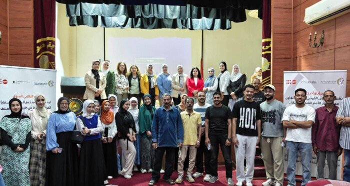 «مناهضة العنف والتمييز» في لقاء توعوي بجامعة بني سويف