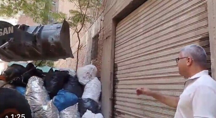 محافظة الجيزة: إخلاء وإزالة مخازن الفرز والخردة بشارعي الإخلاص وعادل إمام بالطالبية