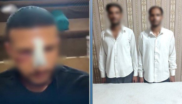 ضبط 3 أشخاص بتهمة الاعتداء بالضرب على شاب في دمياط