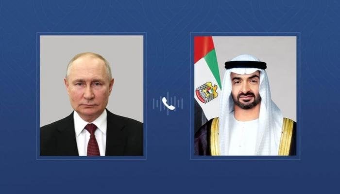 روسيا والإمارات تبحثان عددًا من القضايا والمستجدات الإقليمية والدولية