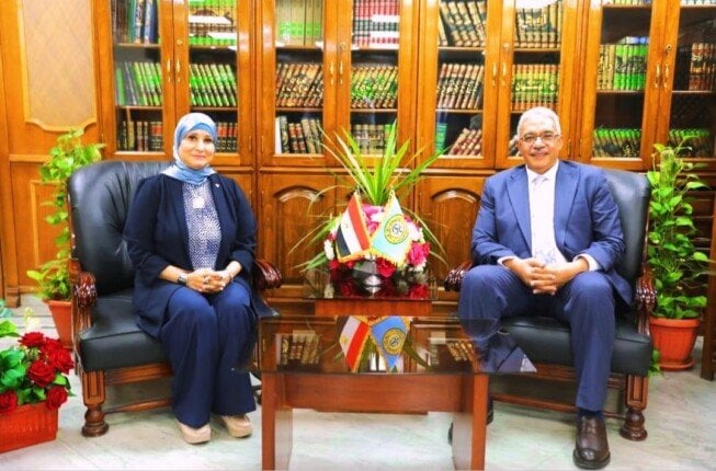 كوثر محمود: خطة متكاملة لتطوير منظومة التمريض بجامعة الأزهر