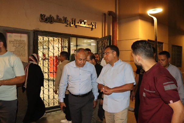 محافظ القليوبية يتفقد مستشفى الخانكة المركزي لمتابعة مستوى الخدمة المقدمة للمرضي