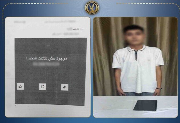 الداخلية تضبط طالب بتهمة الترويج للمواد المخدرة على «فيسبوك»