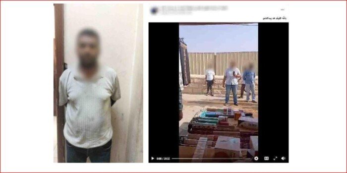 الداخلية تكشف حقيقة فيديو اتهام ضابط بإجبار بائع على مشاركة جزء من محل بالجيزة