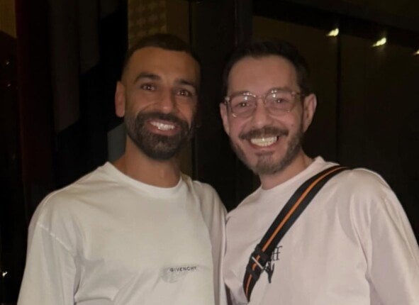 أحمد زاهر وروجينا وأشرف زكي يحتفلون بمحمد صلاح في تركيا