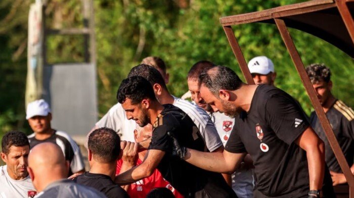 الأهلي يدعم يوسف بلعمري بعد إصابته بقطع في الرباط الصليبي