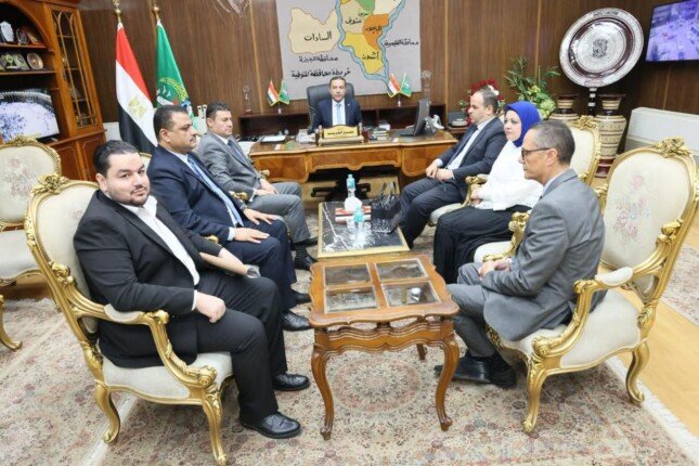محافظ المنوفية يستعرض مع رئيس قطاع الكهرباء الجديد تحسين جودة الخدمات بالمحافظة