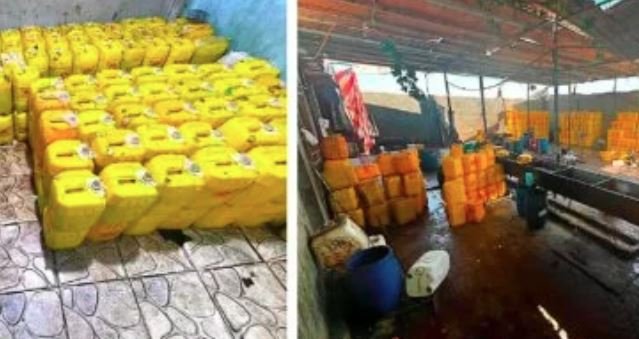 قبل وصولها للمواطنين.. ضبط 83 ألف لتر من زيوت الطعام مجهولة المصدر بالمنوفية