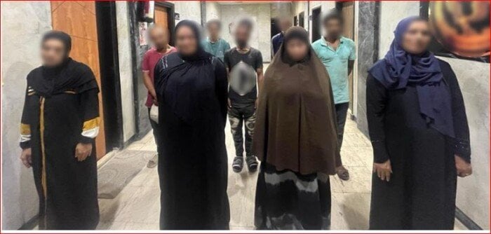 ضبط 9 متهمين باستغلال الأطفال في التسول بالجيزة