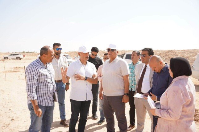 محافظ مطروح يوجه بإعداد دراسة عاجلة لاستغلال المياه المعالجة في التوسع الزراعي بوادي حمزة