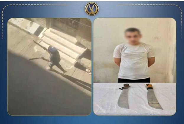 خلافات الميراث.. ضبط شاب لوح بالأسلحة البيضاء بالبحيرة