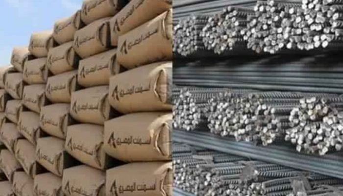 أسعار الحديد والأسمنت اليوم الاثنين 31 أغسطس 2026