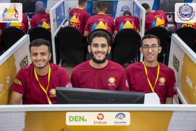 طلاب حاسبات بنها يحققون إنجازًا جديدًا في البطولة المصرية للبرمجة ECPC Finals