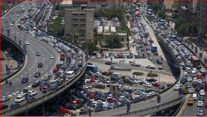 تعرف على أبرز مناطق الزحام المروري بالقاهرة والجيزة صباح اليوم الأربعاء