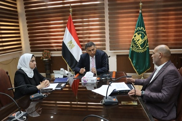 محافظ القليوبية يستعرض موقف رفع كفاءته المجازر وتعظيم الاستفادة من الأصول غير المستغلة