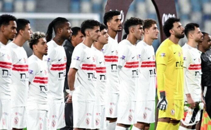 مهدي سليمان يحصد جائزة أفضل لاعب في مباراة الزمالك والبنك الأهلي