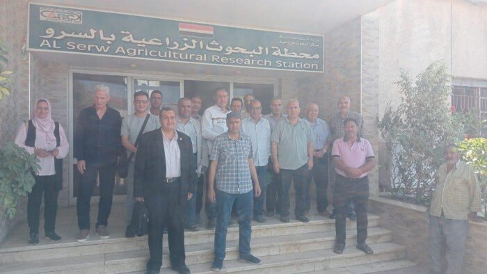 نائب رئيس «البحوث الزراعية» يتفقد محطات الإنتاج الحيواني والمزارع البحثية في دمياط