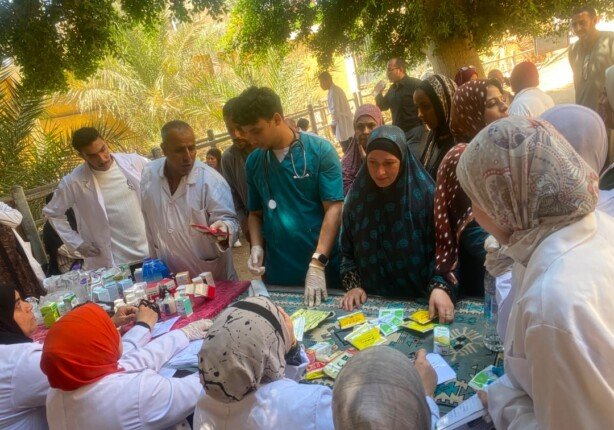 جامعة بنها تنظم قافلة بيطرية مجانية بقرية أجهور الكبرى في طوخ