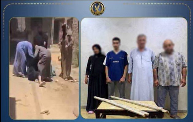 الداخلية تضبط المتهمين بالتعدي على سيدة بكفر الشيخ