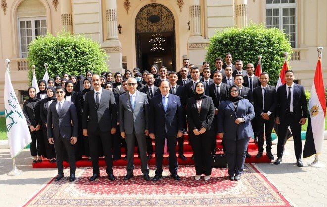 مجلس الدولة يستقبل وفدًا من طلاب كلية الحقوق بجامعة قنا