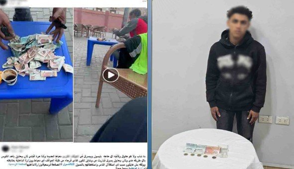 ضبط عاطل بتهمة التسول واستجداء المارة في دمياط