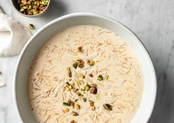 طريقة عمل حلوى الشعرية باللبن بخطوات سهيلة وبسيطة