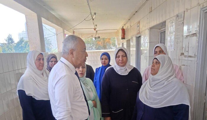مدير صحة القليوبية يتفقد مركز الخدمة العلاجية ومستشفى رمد قليوب
