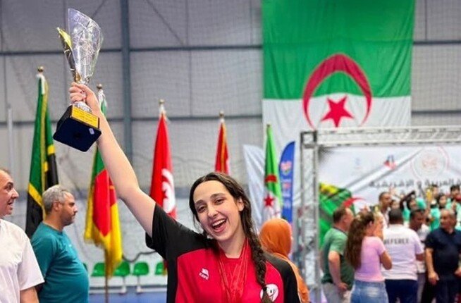 تتويج بطلة نادي دسوق «هنا الصيحي» بـ6 ذهبيات في البطولتين العربية والأفريقية لكرة السرعة