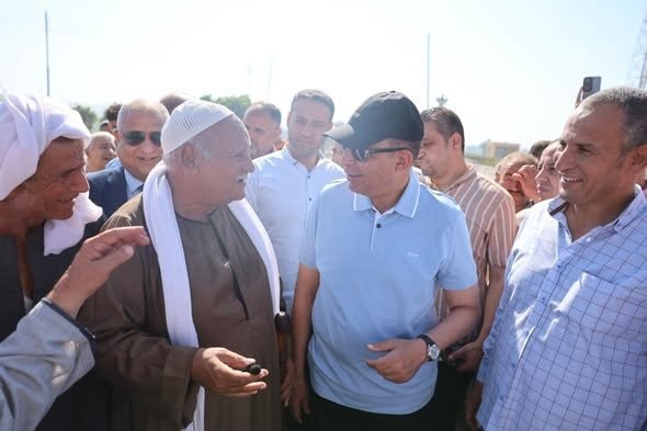 بعد 6 سنوات انتظار.. افتتاح التشغيل التجريبي لكوبري «عزب التل» بالمنيا