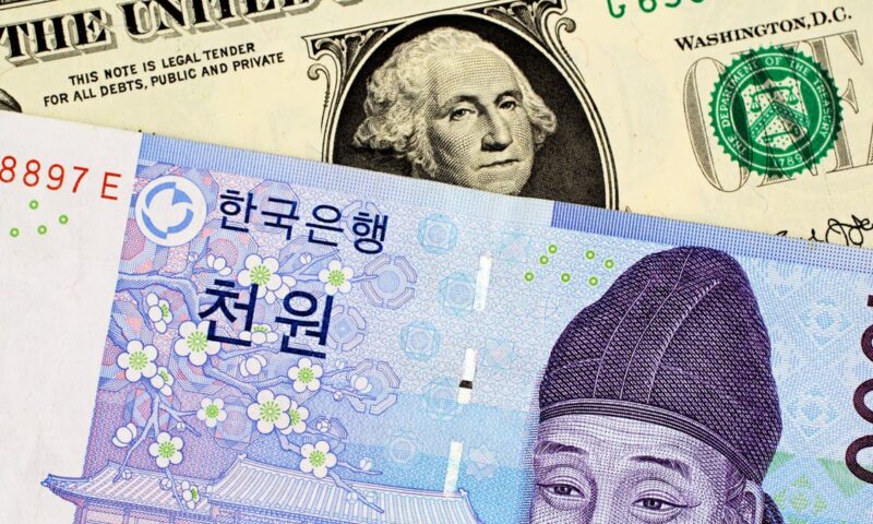 ارتفاع احتياطي النقد الأجنبي لدى كوريا الجنوبية