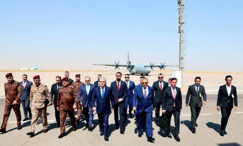 بعد أكثر من ألف هجوم.. وفد أمني عراقي رفيع يصل أربيل