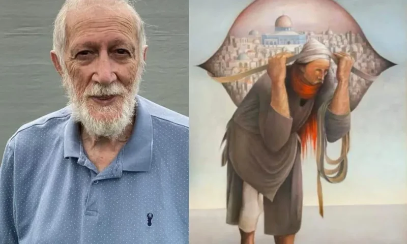 رحيل صاحب أيقونة “جمل المحامل”.. من هو الفنان الفلسطيني سليمان منصور؟
