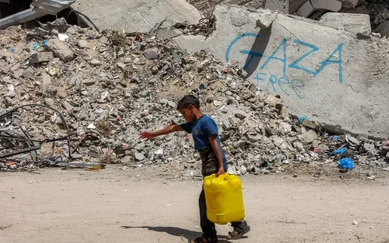 شمال غزة يدخل مرحلة العطش الشديد 