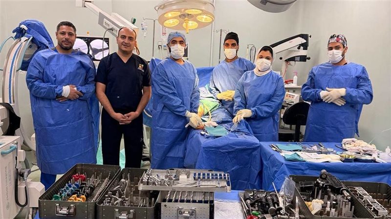 نجاح 6 جراحات لاستبدال المفاصل بالكامل بمستشفى الغردقة العام (صور)