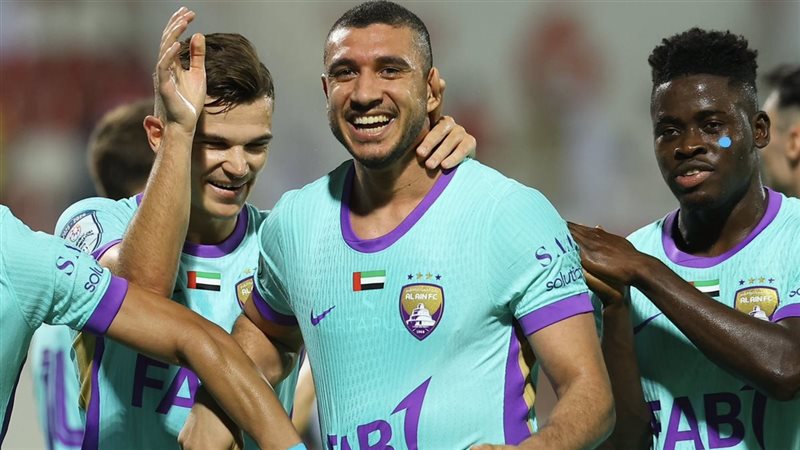 العين بقيادة ربيعة يحقق فوزا مثيرا علي النصر في الدوري الإماراتي