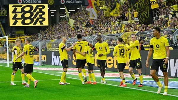 دورتموند يتخطى هامبورج بثنائية في بداية مشواره بالدوري الألماني