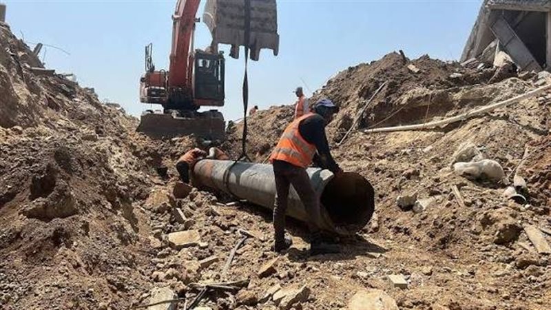“مياه القاهرة” تعلن إنهاء صيانة خط محطة مسطرد وبدء ضخ المياه إلى المناطق المتضررة