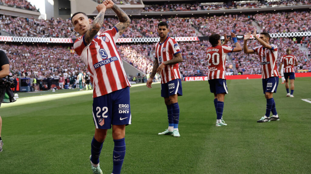 الدوري الإسباني: أتلتيكو يفوز على ريال مدريد 2-1 في قمة مثيرة
