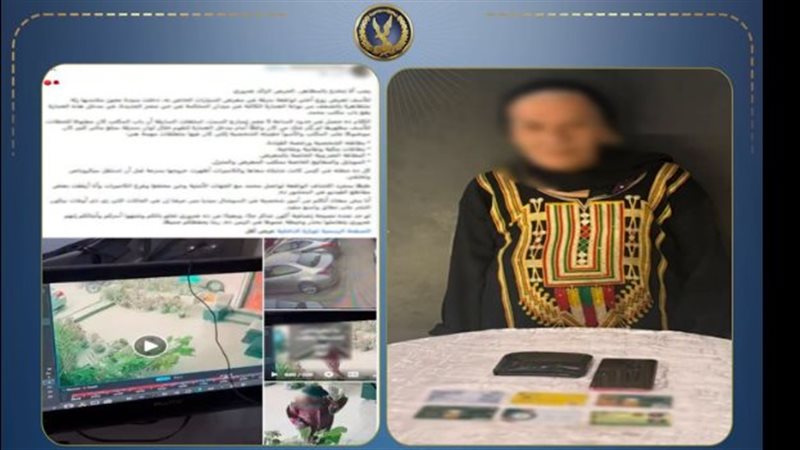شيطانة في هيئة عجوز، سقوط المتهمة بسرقة صاحب معرض سيارات بأسلوب “المغافلة” (فيديو)