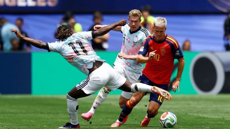 دوري الأمم الأوروبية، بلجيكا تتقدم على إيطاليا بهدف دون رد في الشوط الأول